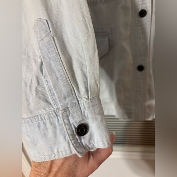 Ralph Lauren Jean Co Light Blue Utility Jacket - Picture 2 of 9